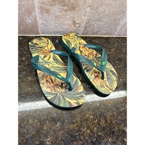 Havaianas X FARM Rio Bananart Top Flip Flops Size 7/8 Women’s NWT